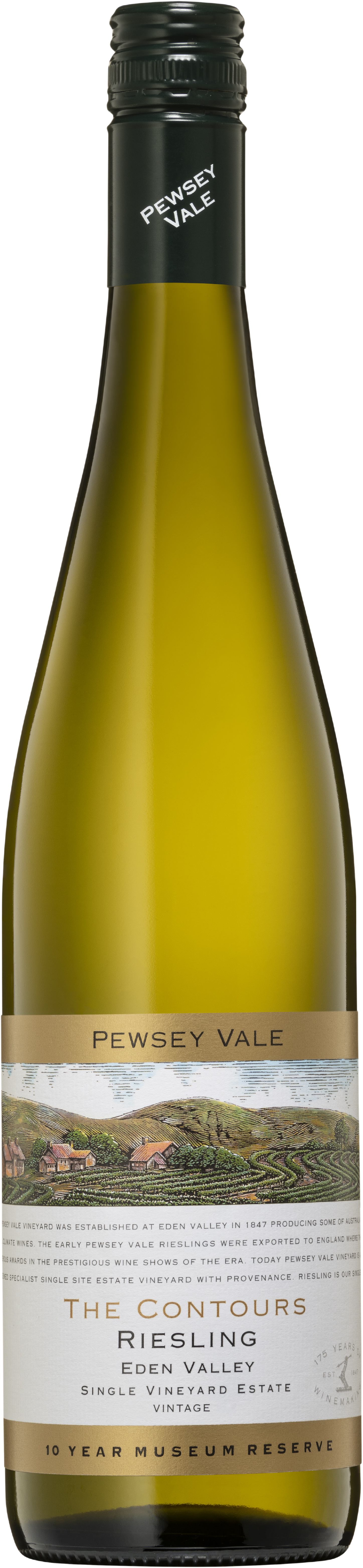 Pewsey Vale Vineyard 10 Years Cellar Aged The Contours Museum Reserve Single Vineyard Estate Riesling 2013